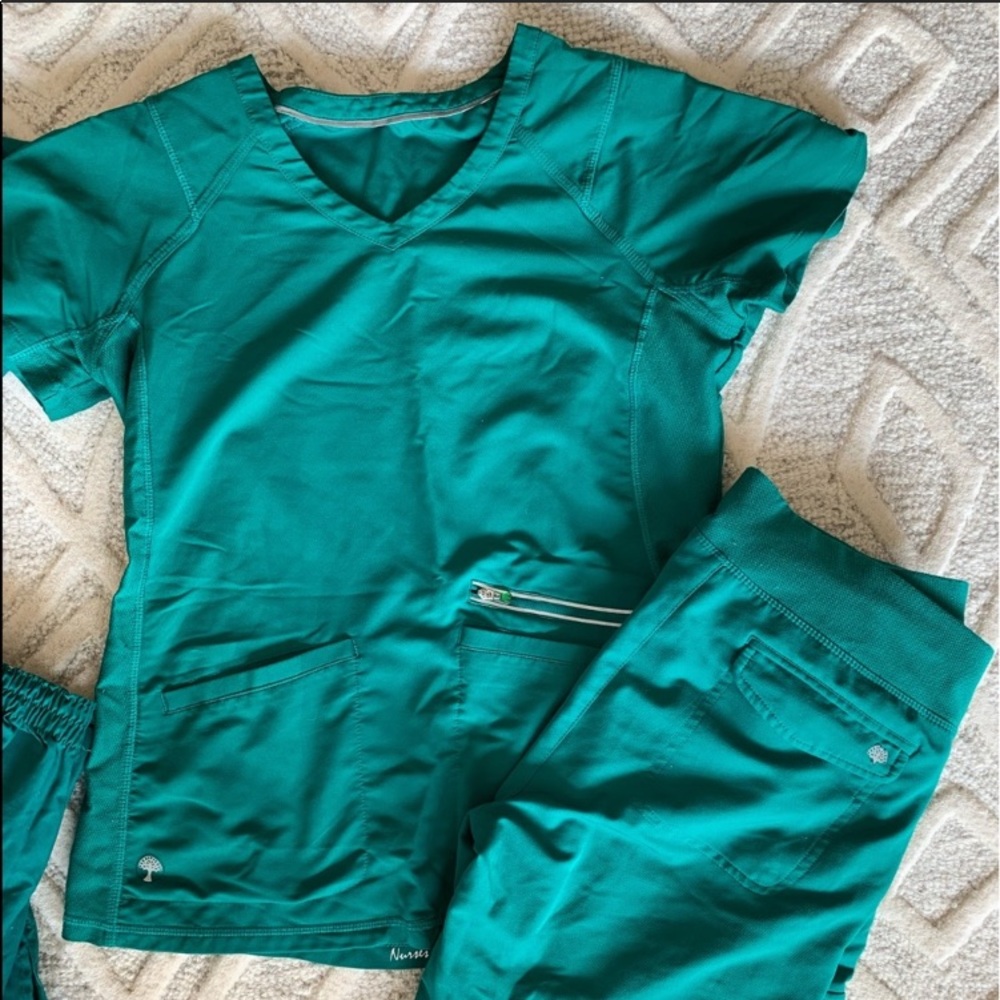 Size small barco and healing hands scrubs